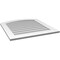 Ekena Millwork Arch Top Surface Mount PVC Gable Vent: Functional, w/ 3-1/2"W x 1"P Standard Frame, 30"W x 32"H GVPAR30X3201SF - alternate 5